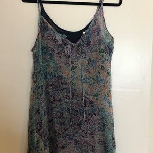 Lucky Brand floral slip dress
